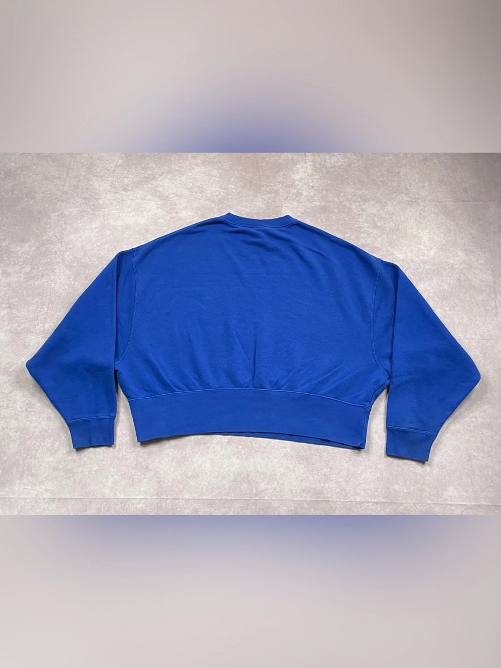 Nike US Womens National Team Crew Neck Sweater Size XS Blue Center Swoosh